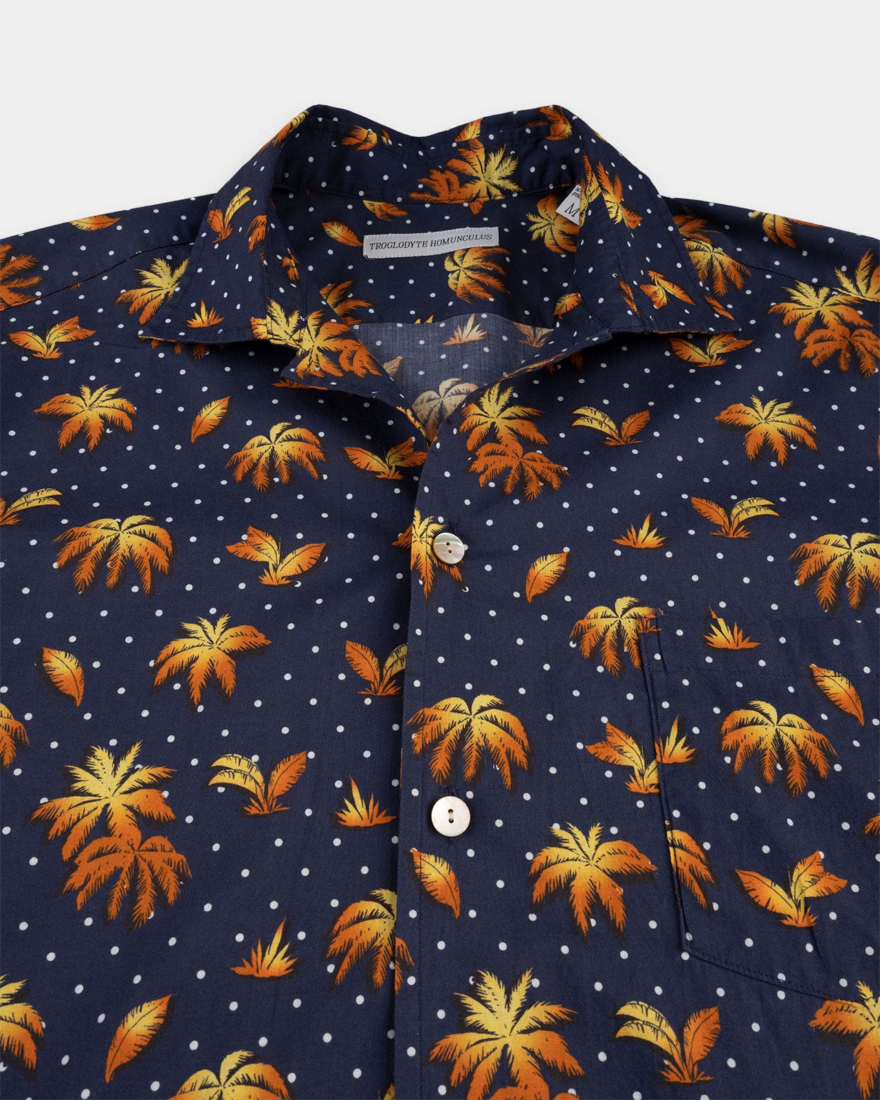 Orange Blossoms Short Sleeve Shirt (Sale Size S Only)