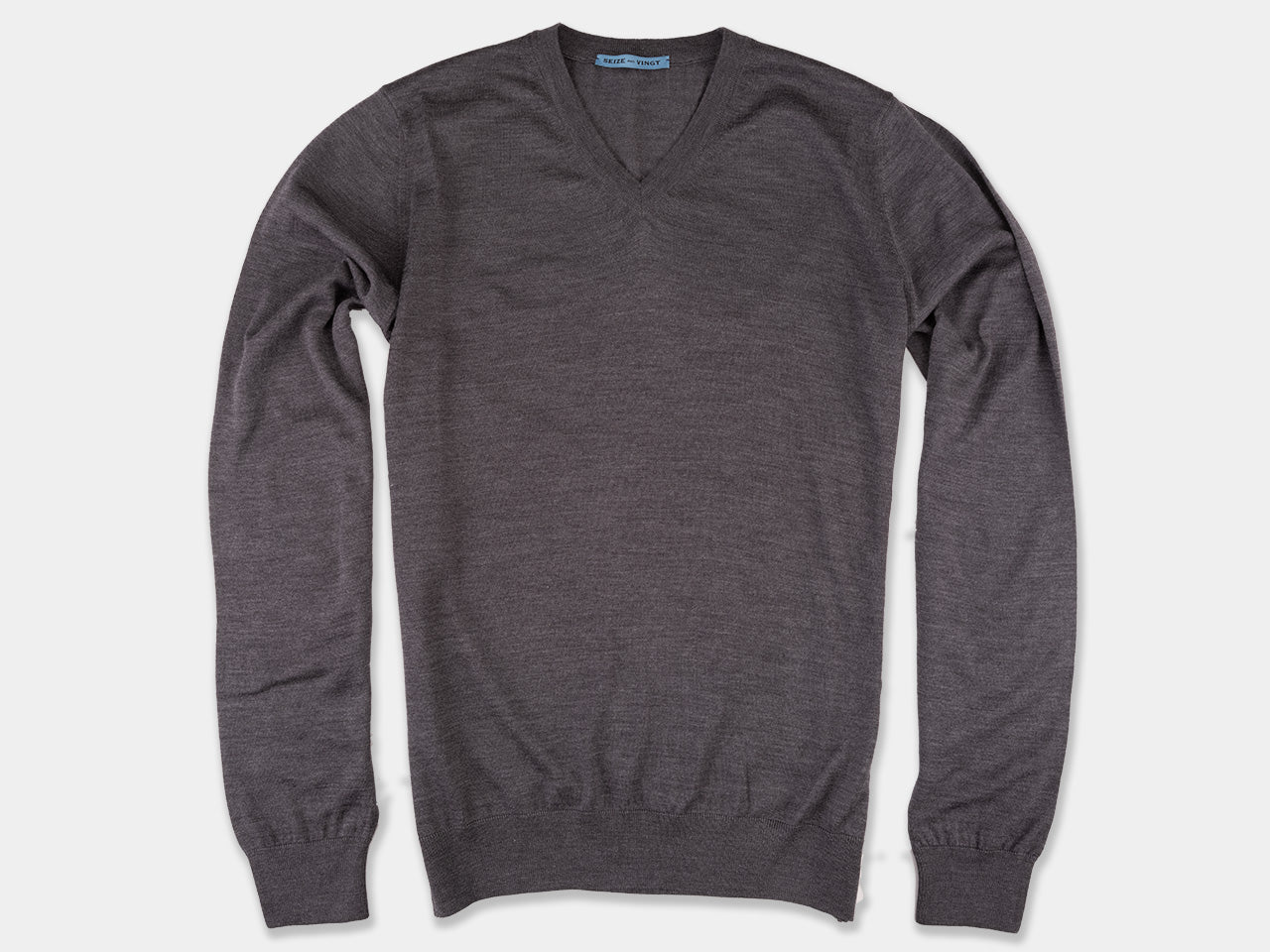 Asheville Superfine Merino V-neck Sweater