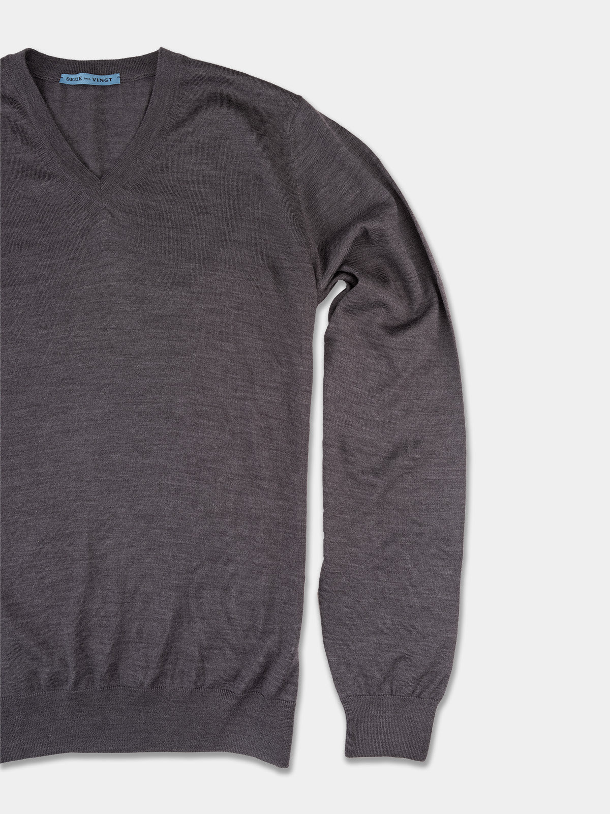 Asheville Superfine Merino V-neck Sweater