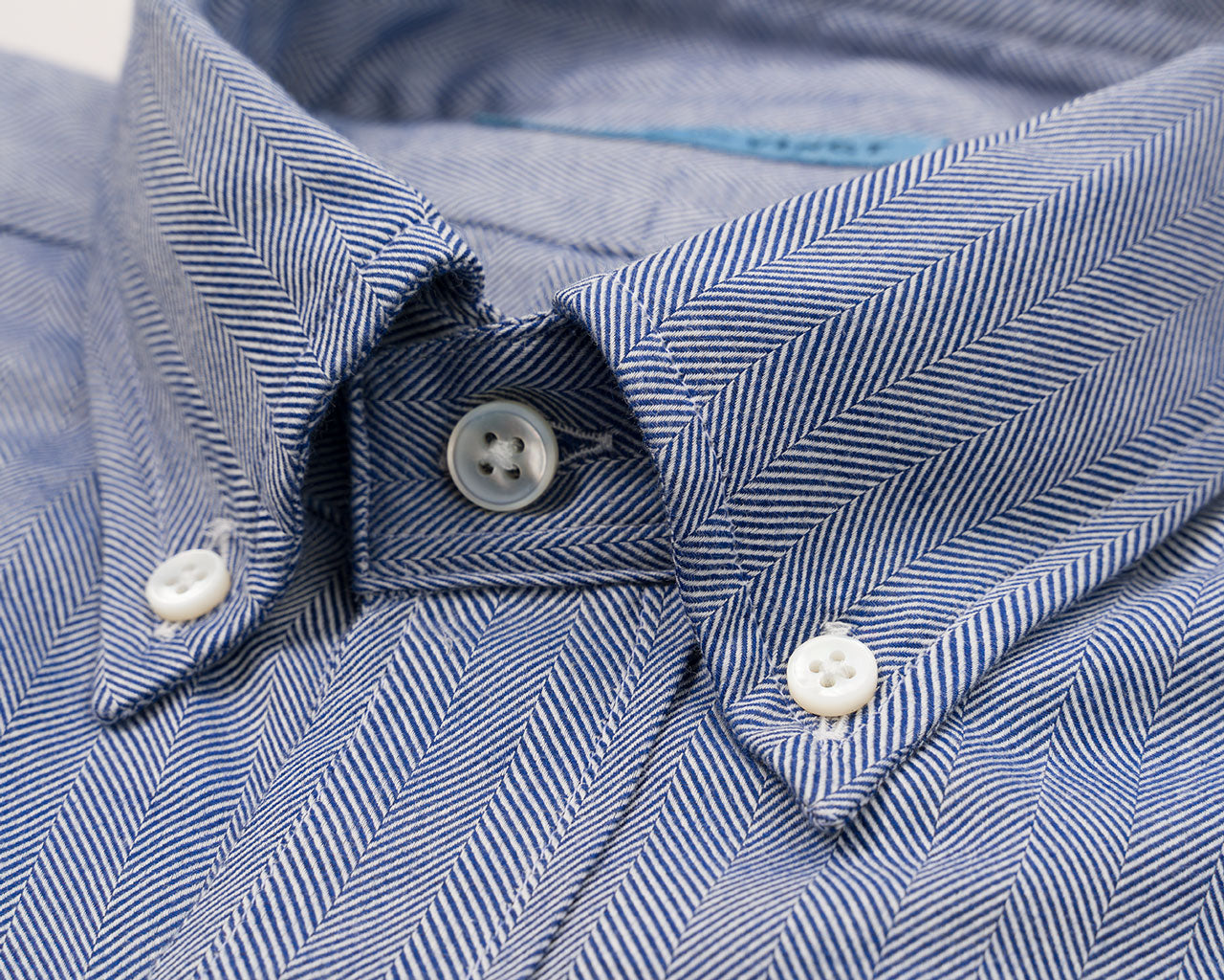 Blue Grouse Cashmere/Cotton Shirt