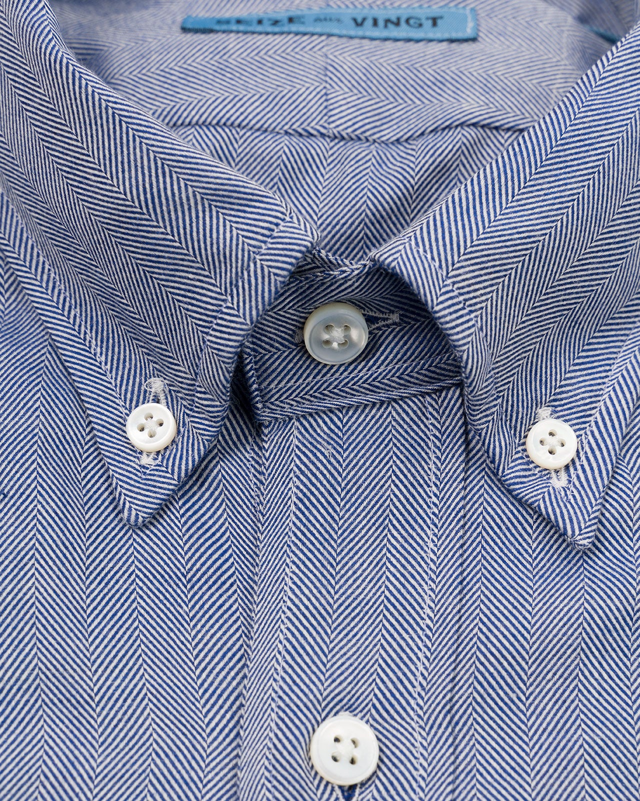 Blue Grouse Cashmere/Cotton Shirt