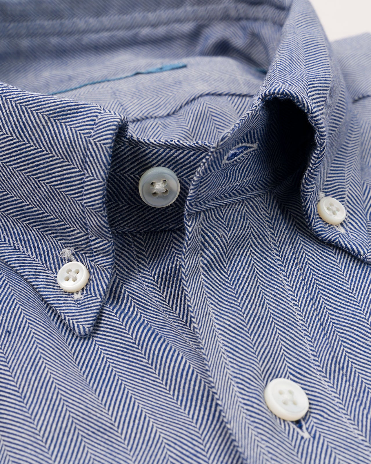 Blue Grouse Cashmere/Cotton Shirt