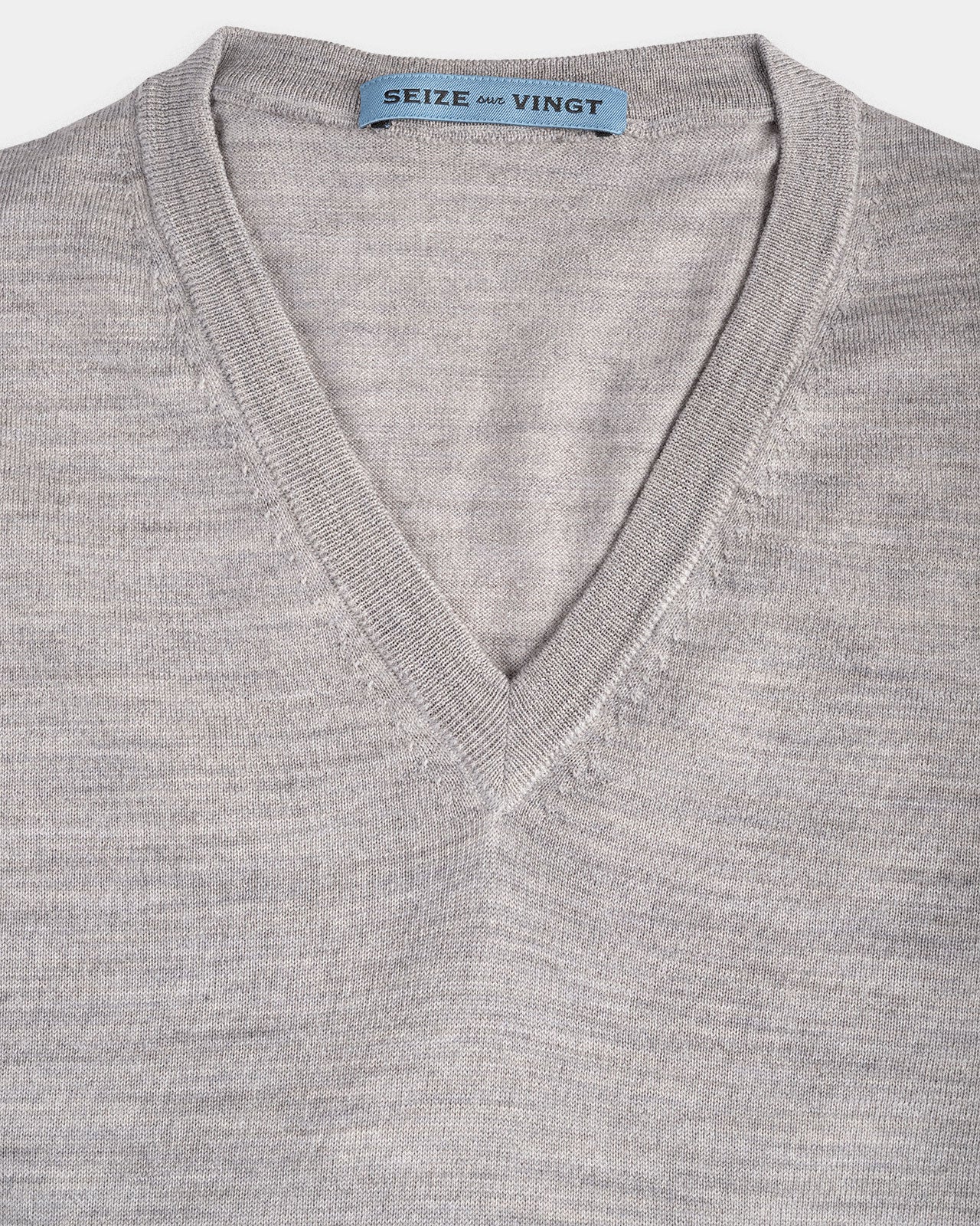 Raleigh superfine merino v-neck sweater