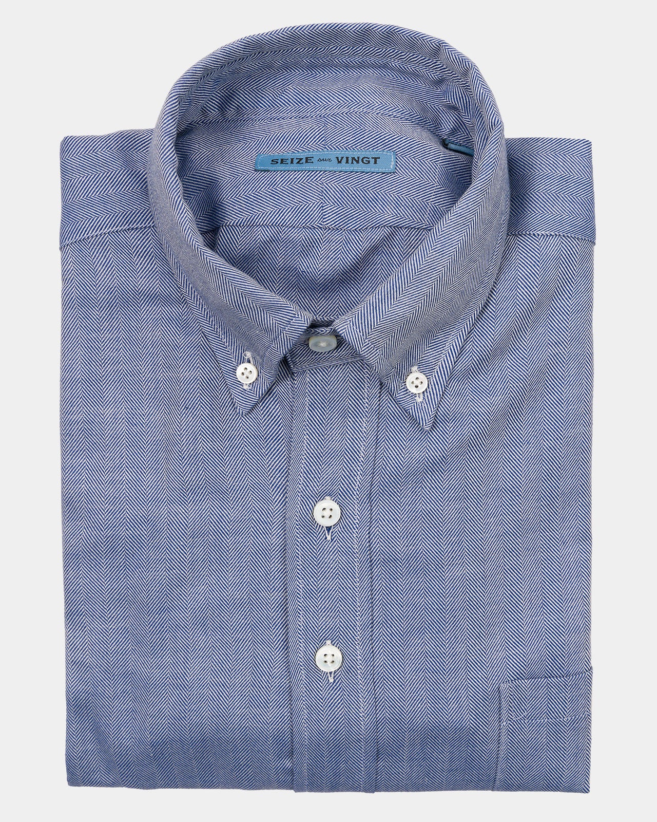 Blue Grouse Cashmere/Cotton Shirt