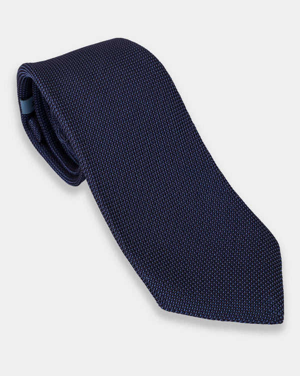 New! - Blue/blue Texture Tie