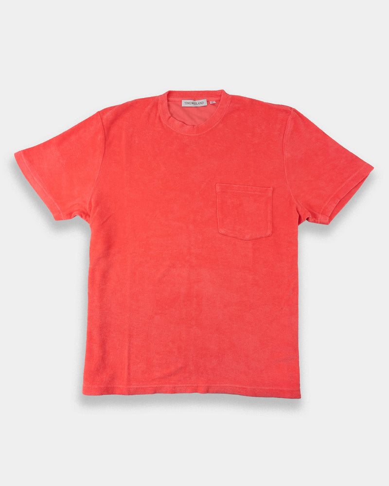 Calypso Coral Terry Short Sleeve T-shirt