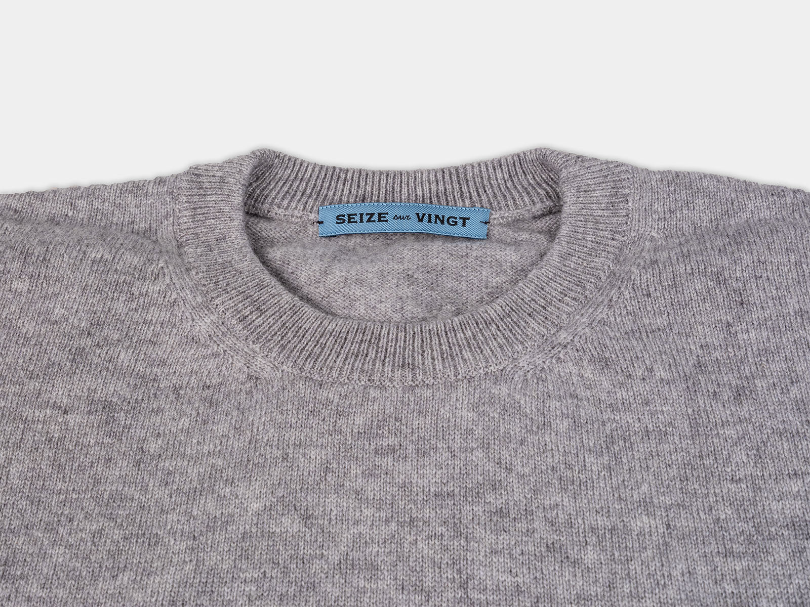 Ascot Crewneck Ultrafine Sweater
