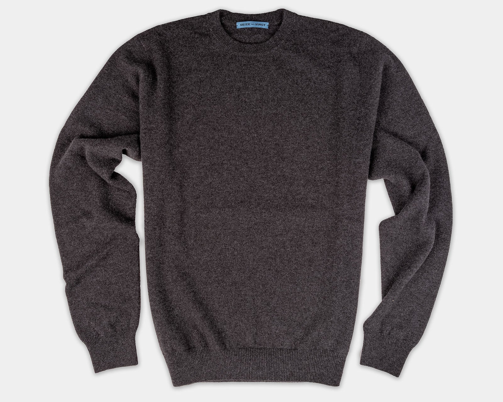Carbon Crewneck Ultrafine Sweater