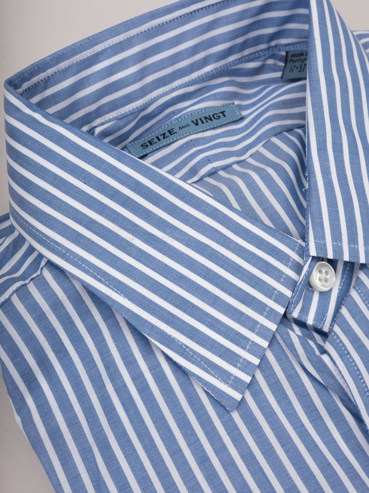 Sale Cabinet Shirt 08 blue white rich stripe