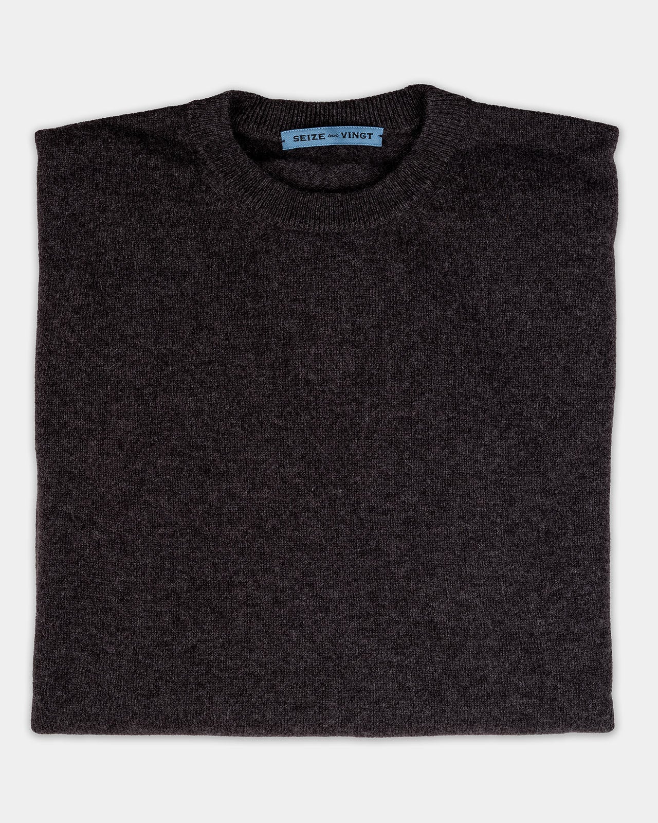 Carbon Crewneck Ultrafine Sweater