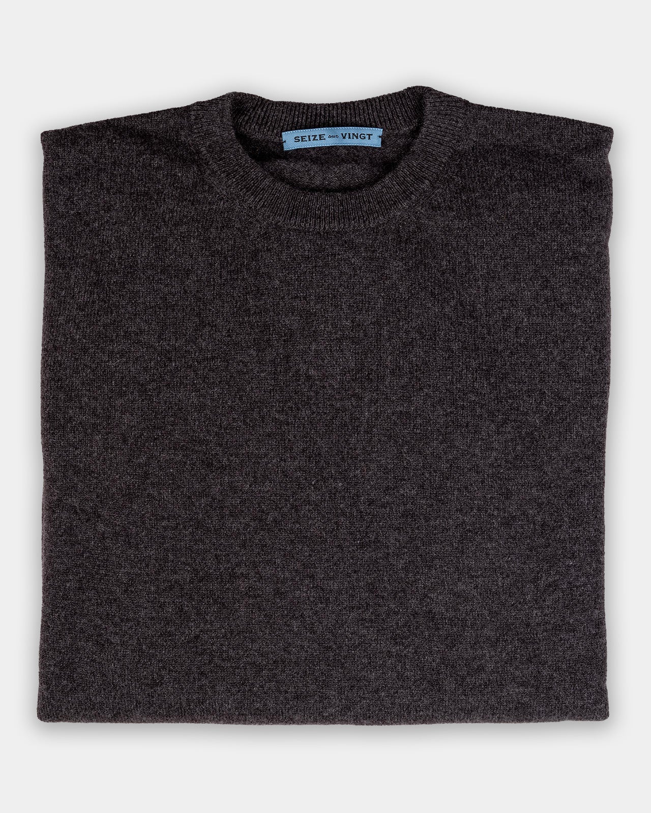 Carbon Crewneck Ultrafine Sweater