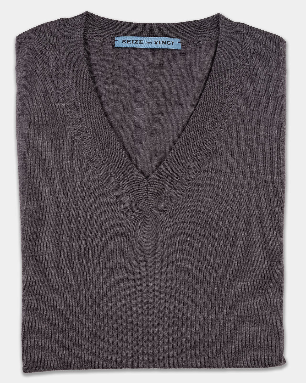 Asheville Superfine Merino V-neck Sweater