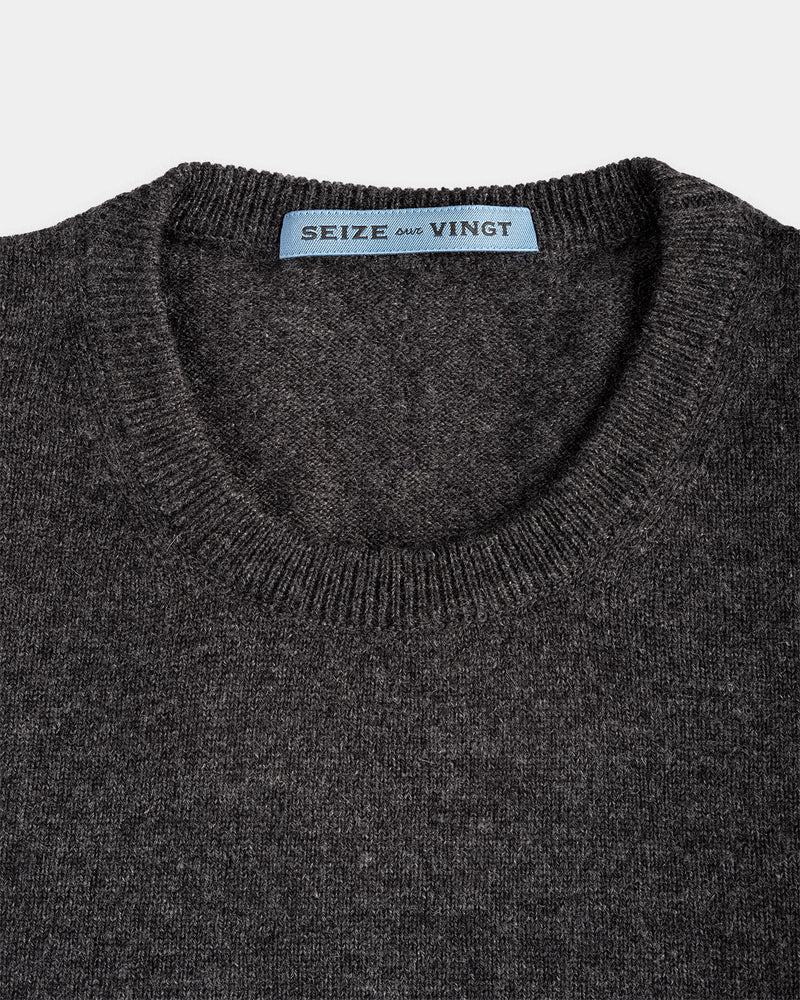 Storm Crew Neck Cashmere Sweater
