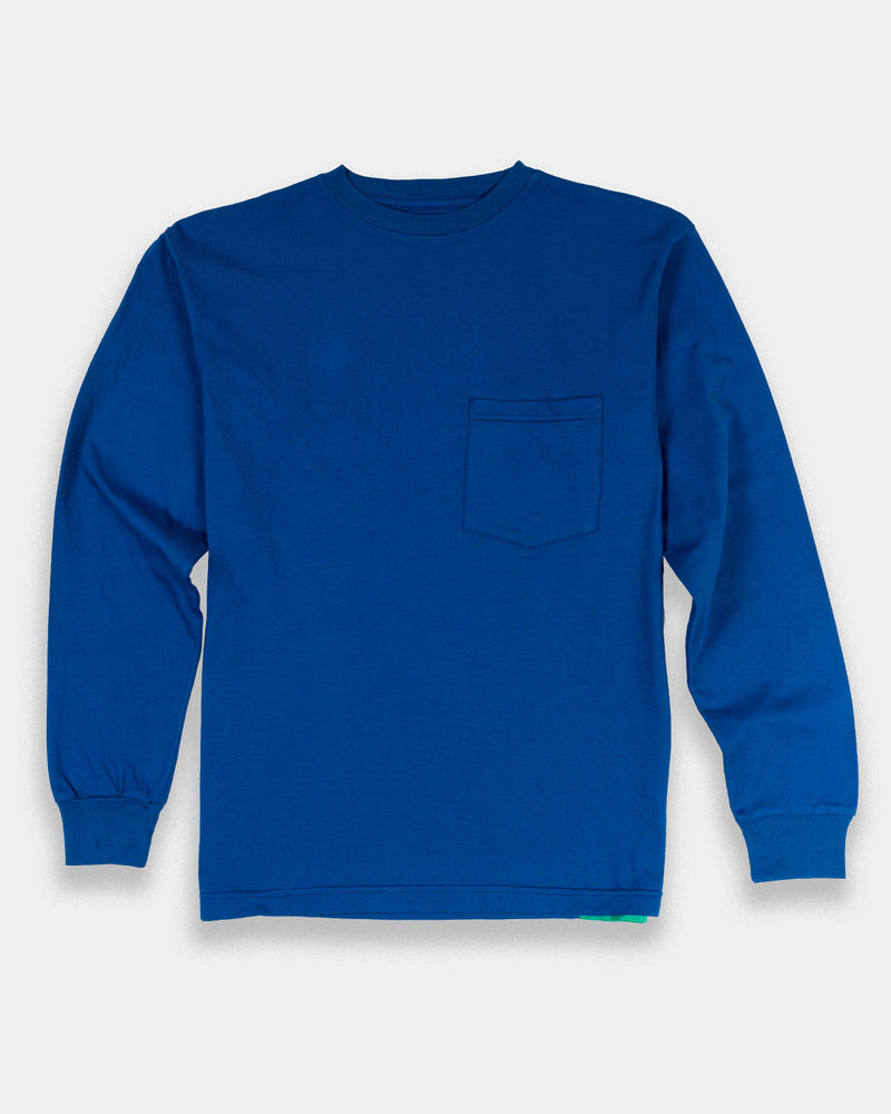 Limoges Blue Long Sleeve T-shirt (Sale Size XS Only)