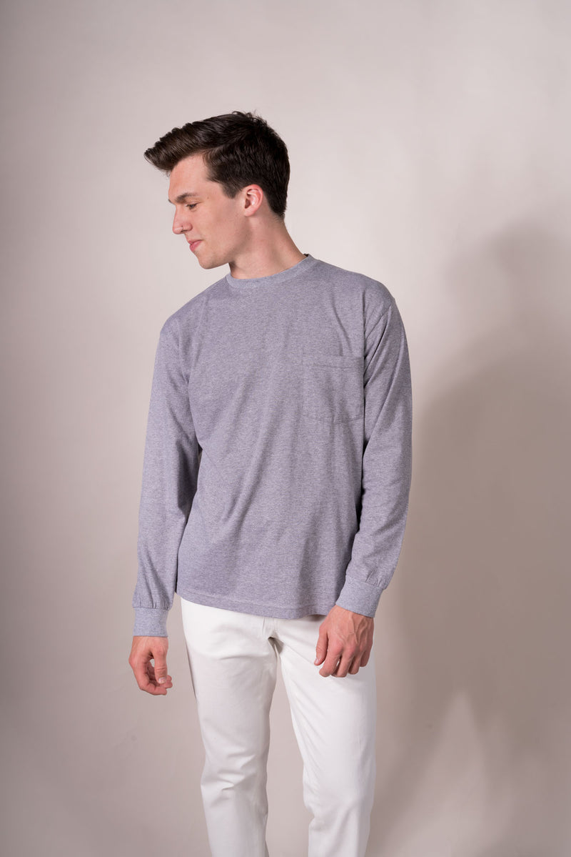 University Grey Long Sleeve T-shirt
