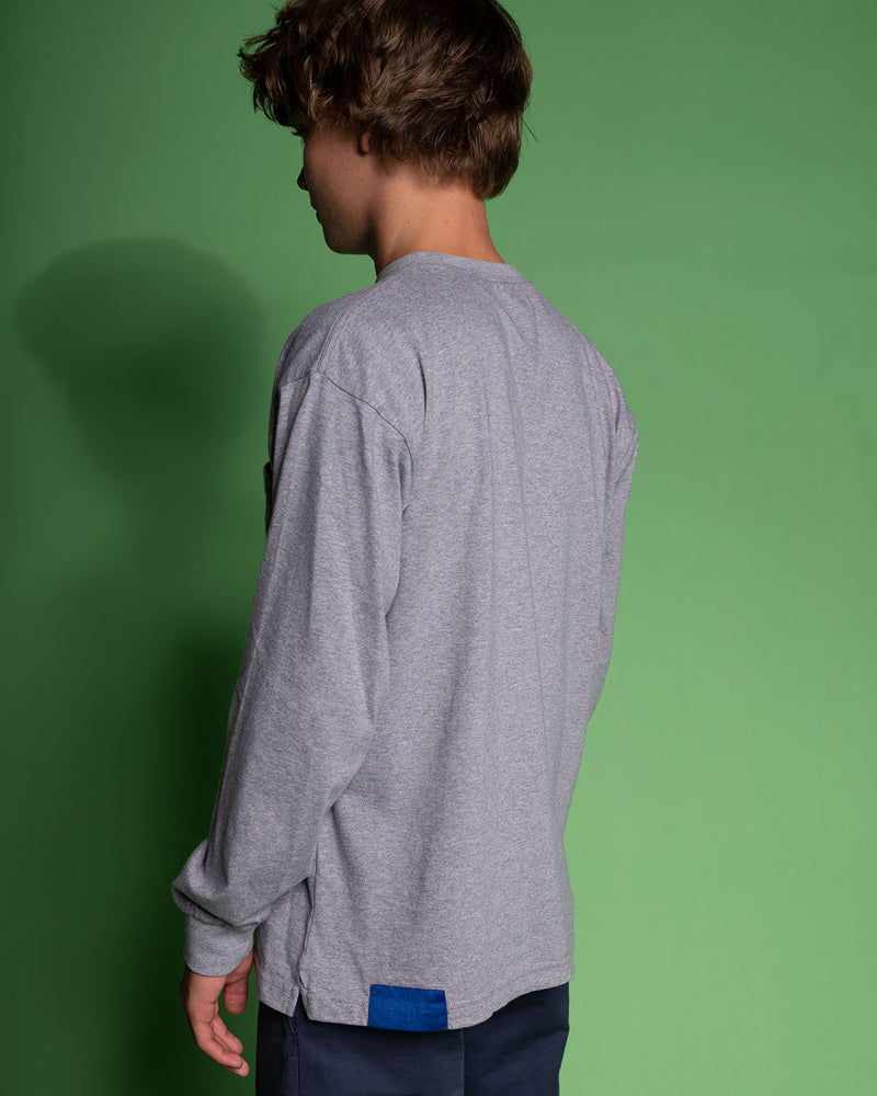 University Grey Long Sleeve T-shirt