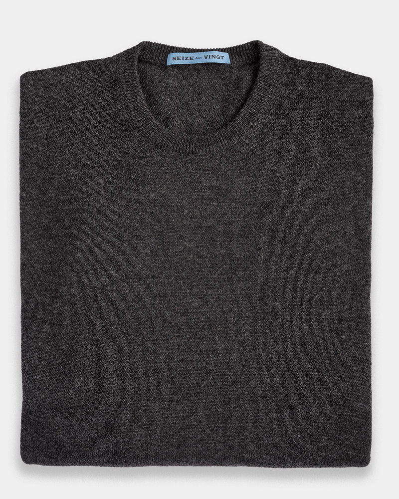 Storm Crew Neck Cashmere Sweater