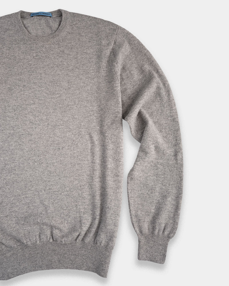 Middlebury Crew Neck Cashmere Sweater