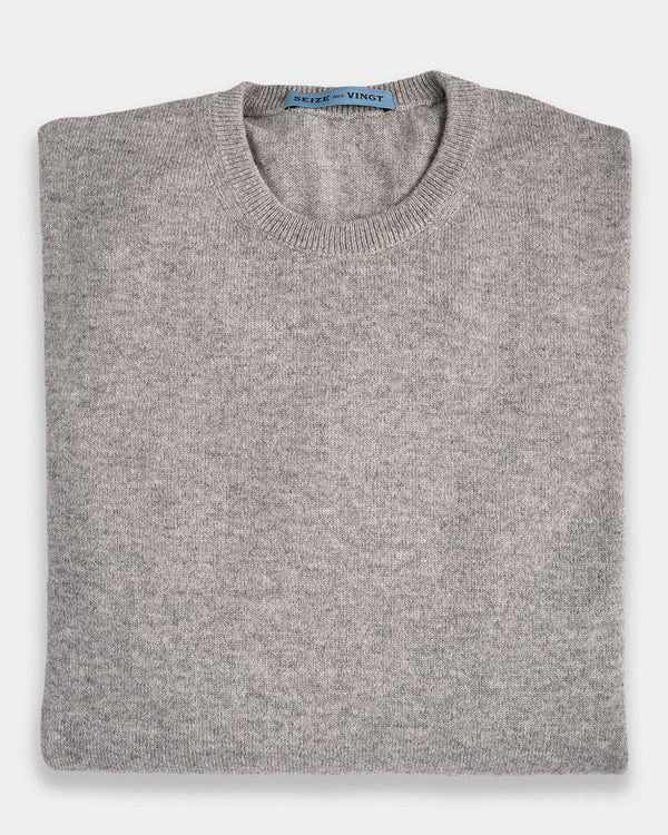 Middlebury Crew Neck Cashmere Sweater