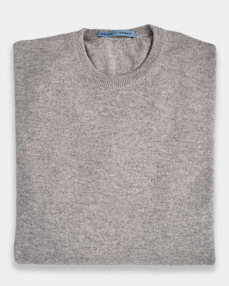 Middlebury Crew Neck Cashmere Sweater