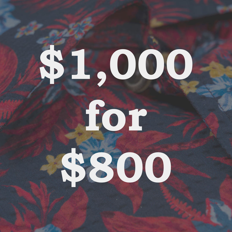 Gift Card Arbitrage $1,000 for $800