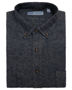 Speckle Denim Shirt (Sale Sizes XS &amp; XL Only)