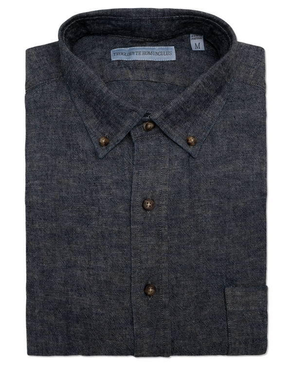 Speckle Denim Shirt (Sale Sizes XS &amp; XL Only)