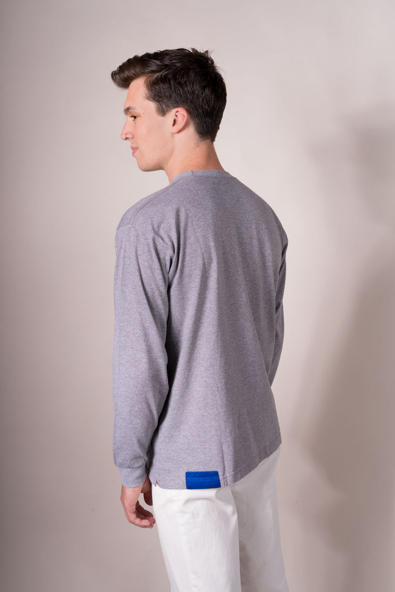 University Grey Long Sleeve T-shirt