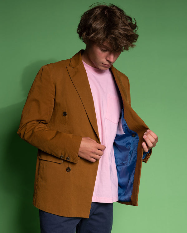 Miles DB Monk's Robe Brown Jacket