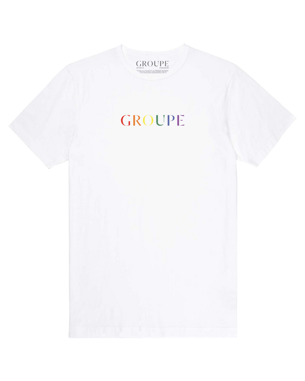 Groupe Pride White Tee Shirt