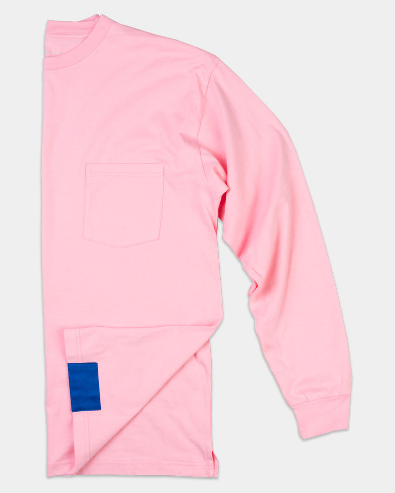 Almond Blossom Pink Long Sleeve T-shirt(Sale Sizes S &amp; XL Only)