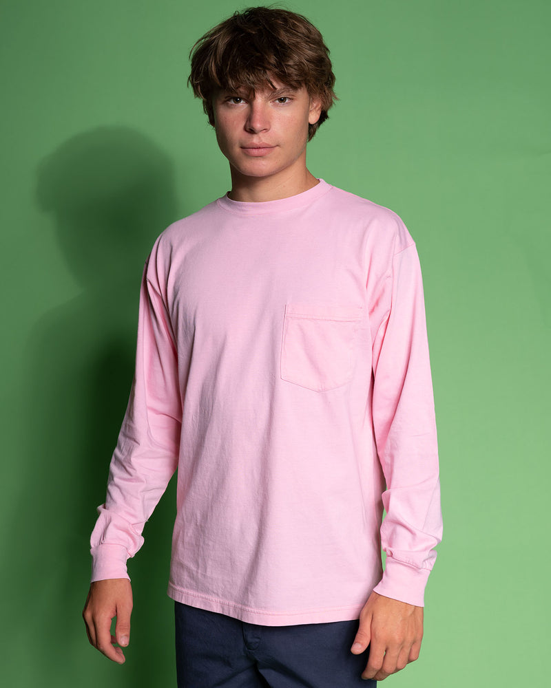 Almond Blossom Pink Long Sleeve T-shirt(Sale Sizes S &amp; XL Only)
