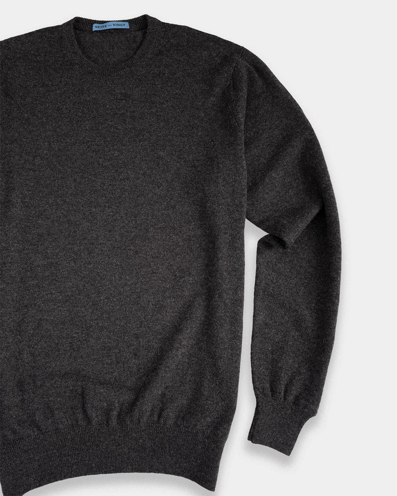 Storm Crew Neck Cashmere Sweater