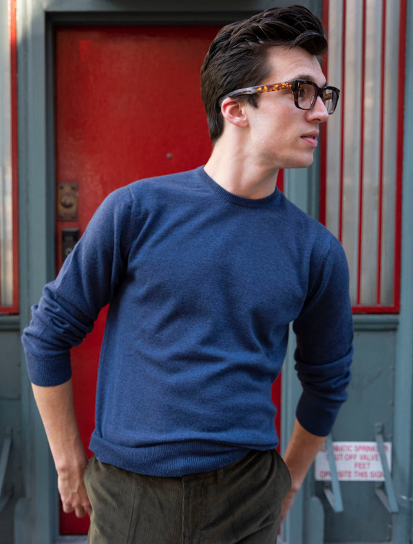 Bennington Crew Neck Cashmere Sweater